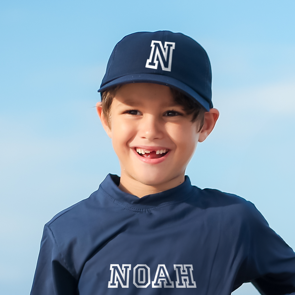 Boné Adulto, Baby e Infantil - Com Inicial