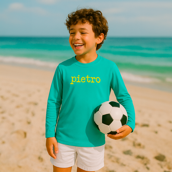 Camisa UV Tiffany Personalizada - De 0 a 16 Anos