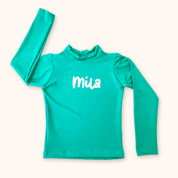 Camisa UV Tiffany Personalizada - De 0 a 16 Anos