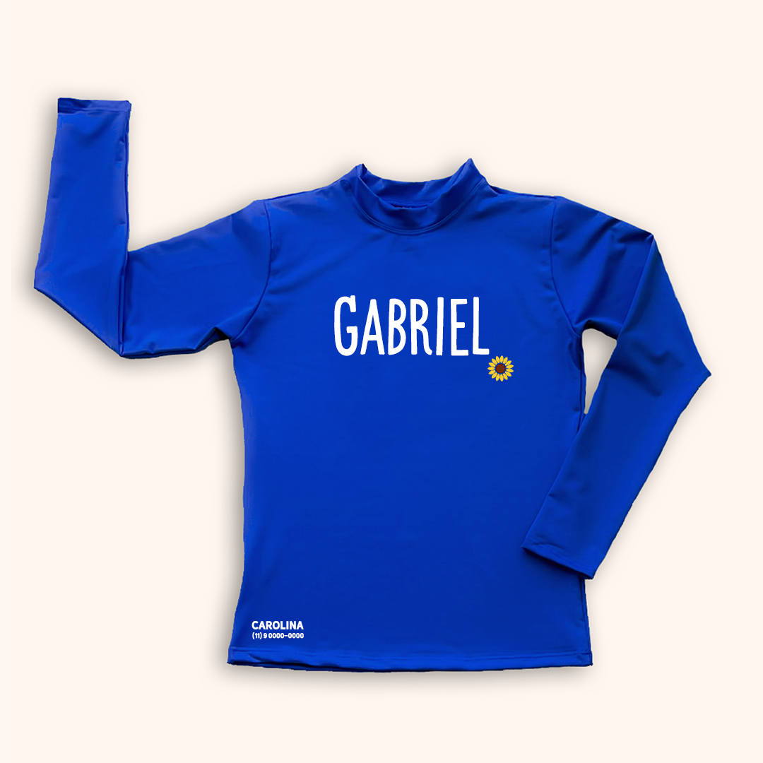 Camisa UV Inclusão Com Nome - 0 a 16 anos