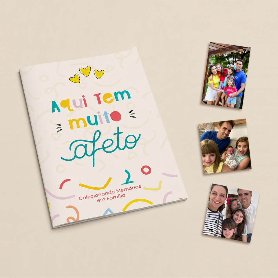 Álbum de Memórias | Aniversário Fio de Afeto