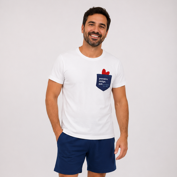 Pijama Adulto Sonhando com Papai - Pai | Dia dos Pais 2026