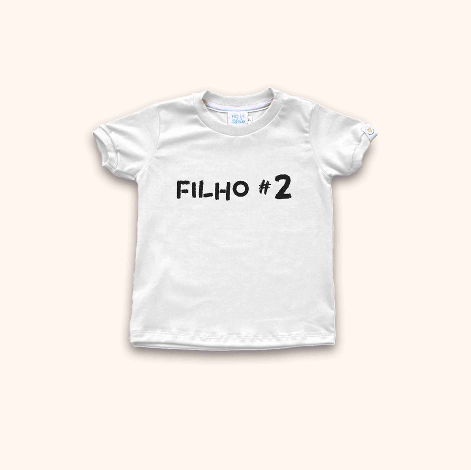 Camisa Infantil Mães # do Filho