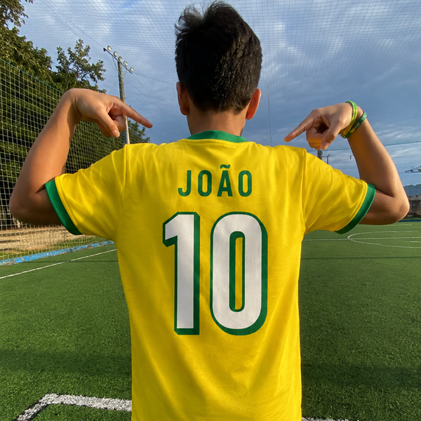 Camisa Infantil - Brasil Rumo ao Hexa | Copa do Mundo 2026