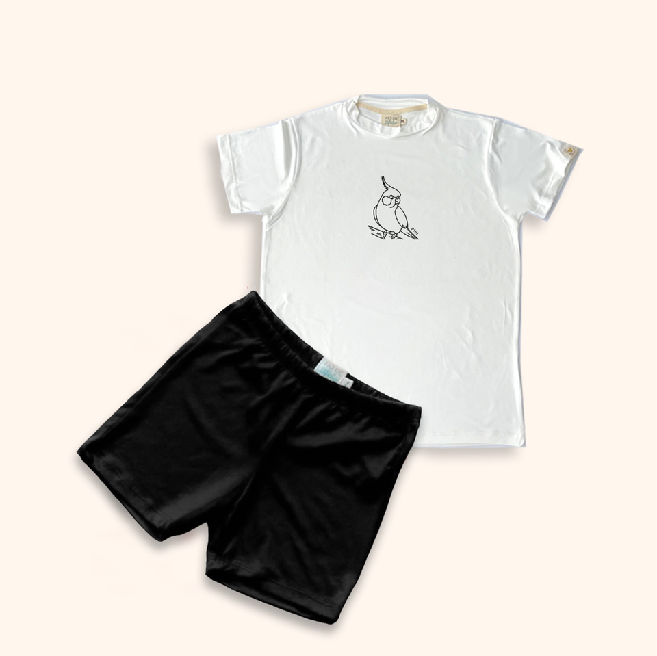 Pijama Adulto - Pet em Line Art