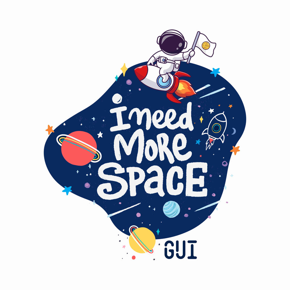 Moletom Infantil - I Need More Space