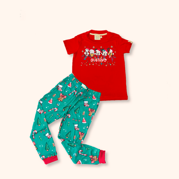 Pijama Infantil Natal Magic Christmas (Calça / Shorts)