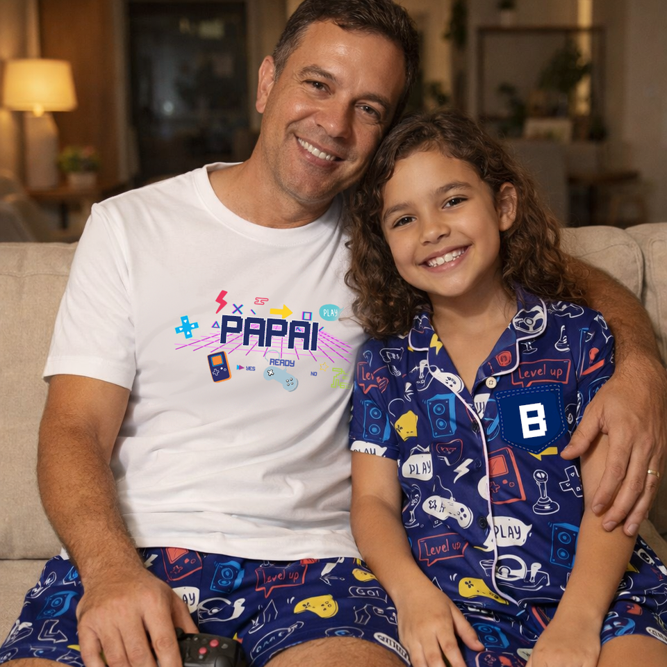 Pijama Adulto Básico - Gamer