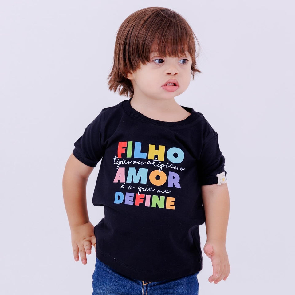 Camisa Infantil - Filho(a) Amor Define