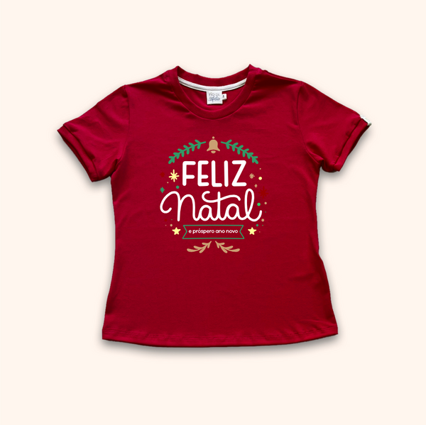 Camisa Adulto Natal Fio - Noite Feliz