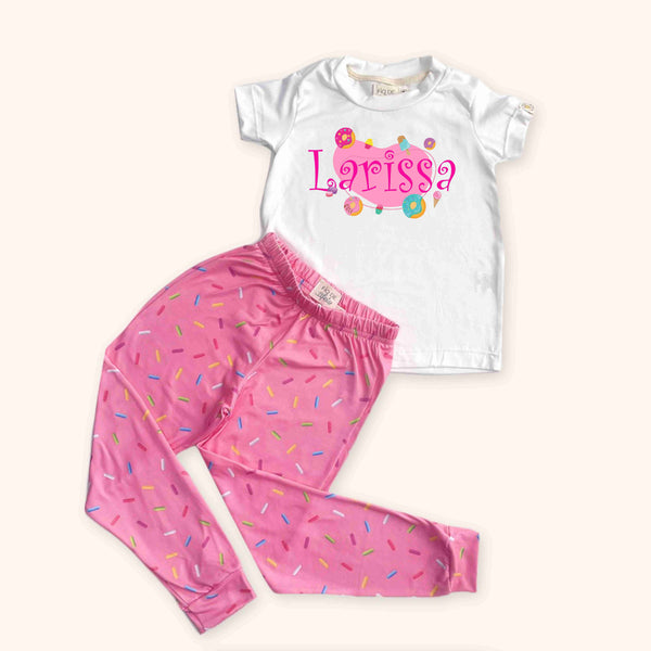 Pijama Infantil - Nome Doce