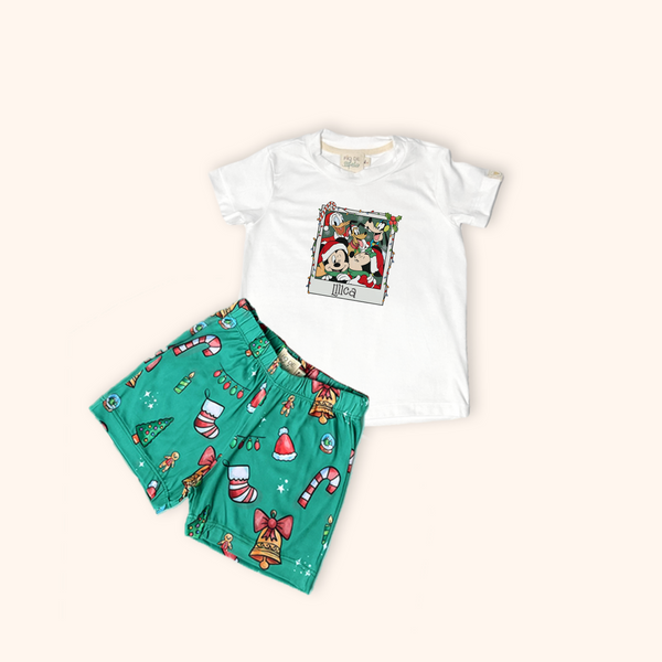 Pijama Infantil Natal Magic Dreams (Calça / Shorts)