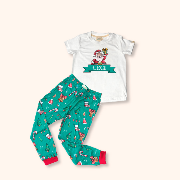 Pijama Infantil Natal Off Christmas (Calça / Shorts)