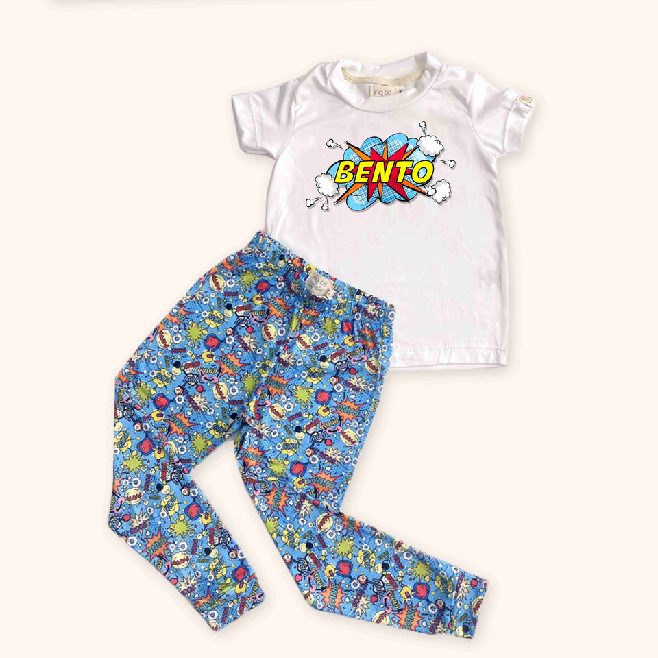 Pijama Infantil - Herói Menino