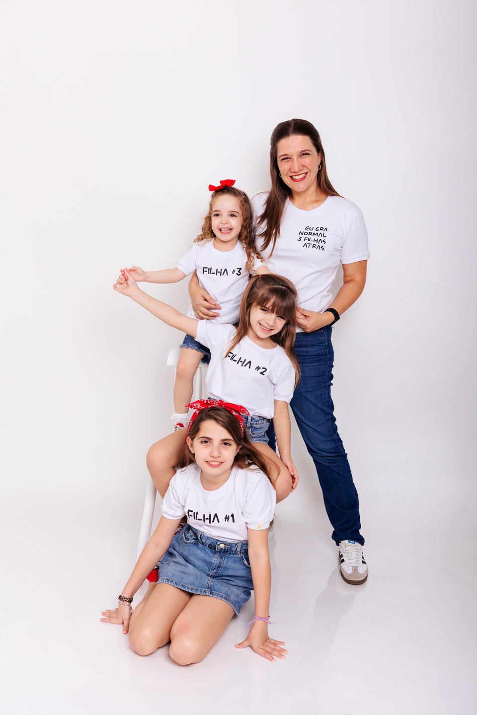 Camisa Infantil Mães # do Filho