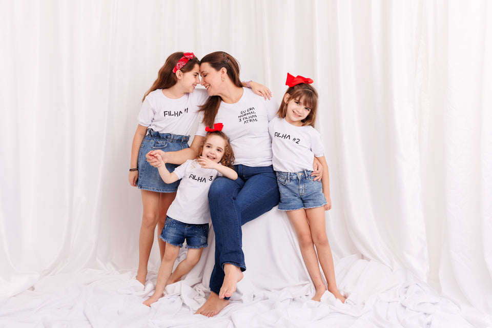 Camisa Infantil Mães # do Filho