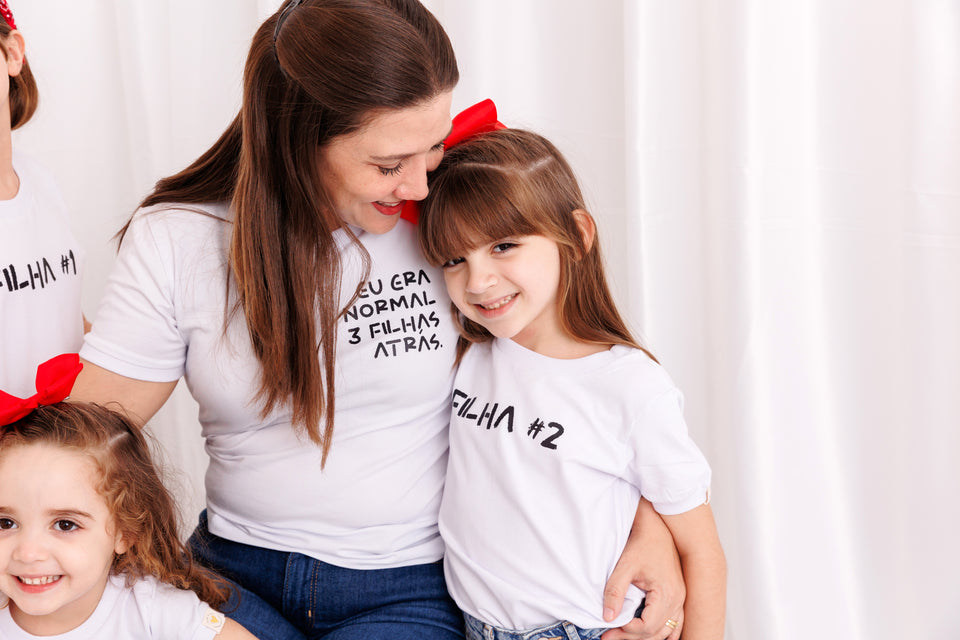 Camisa Infantil Mães # do Filho