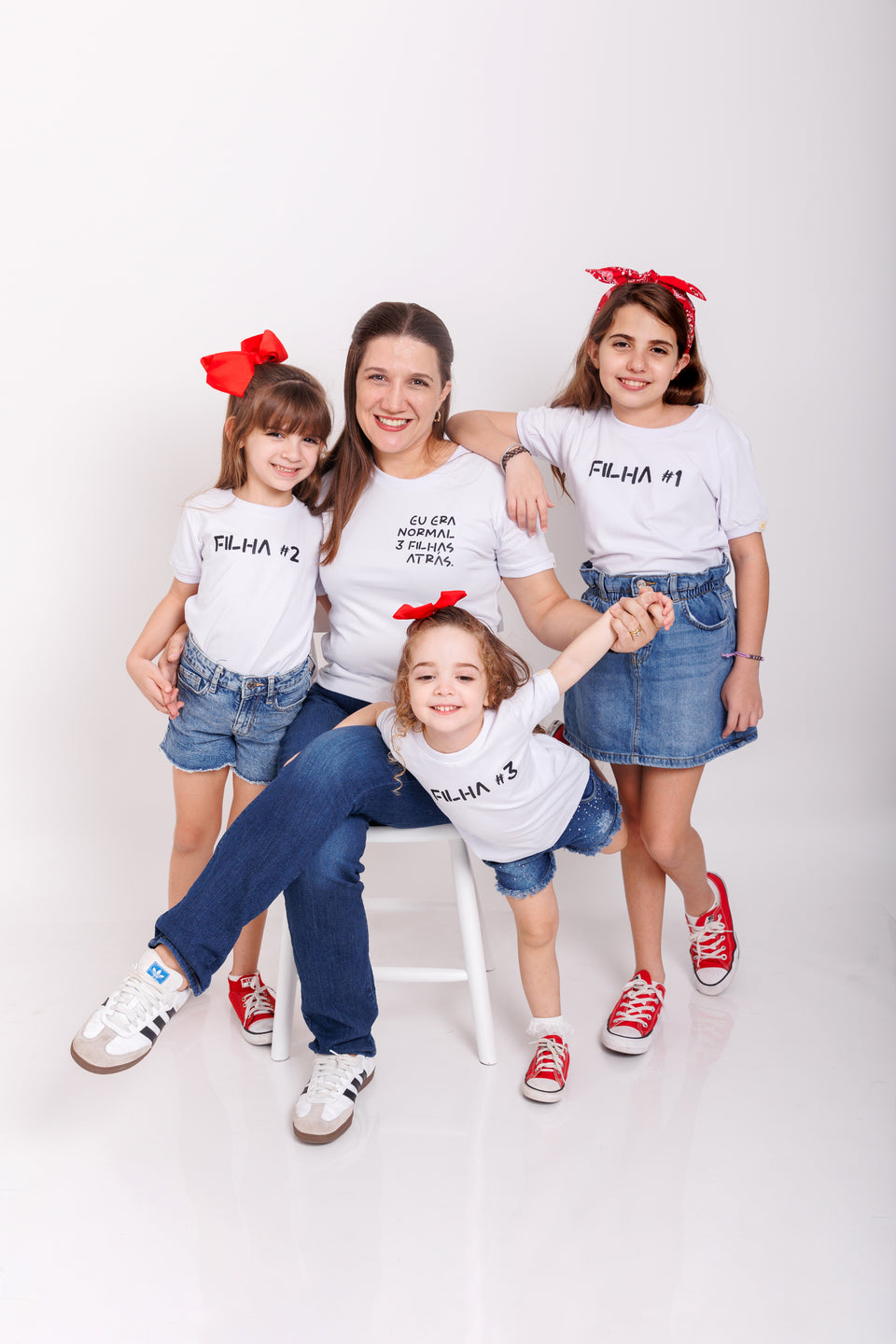 Camisa Infantil Mães # do Filho