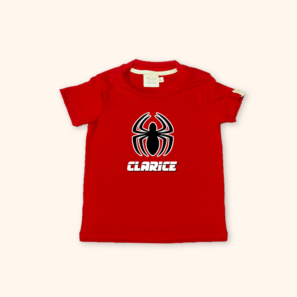 Camisa Infantil Confort - Homem Aranha