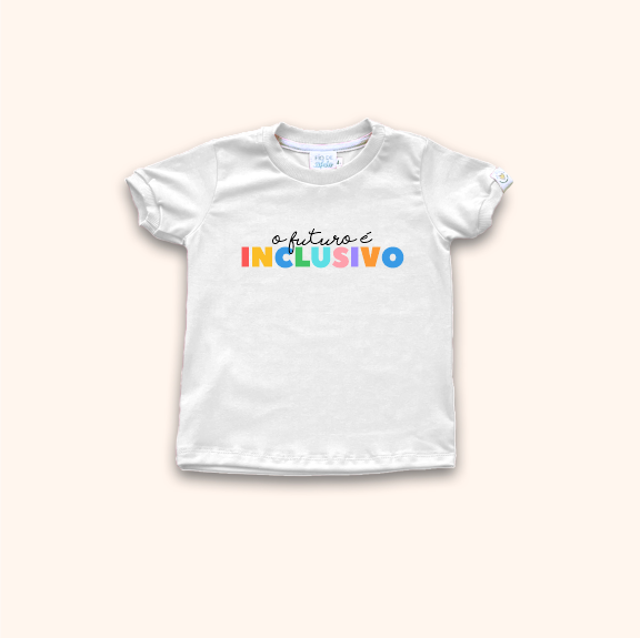 Camisa Infantil - O Futuro É Inclusivo