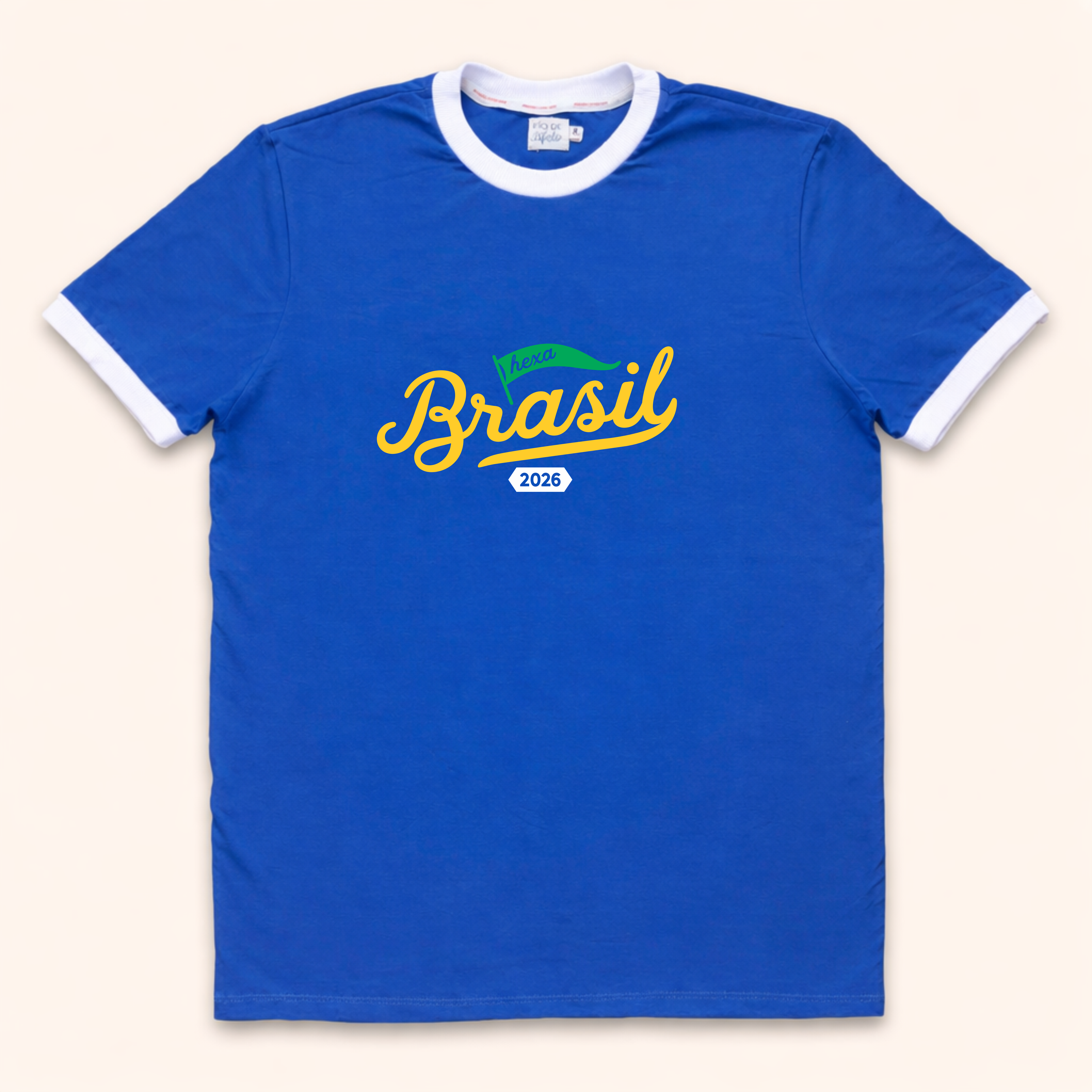 Camisa Básica - Brasil Hexa | Copa do Mundo 2026