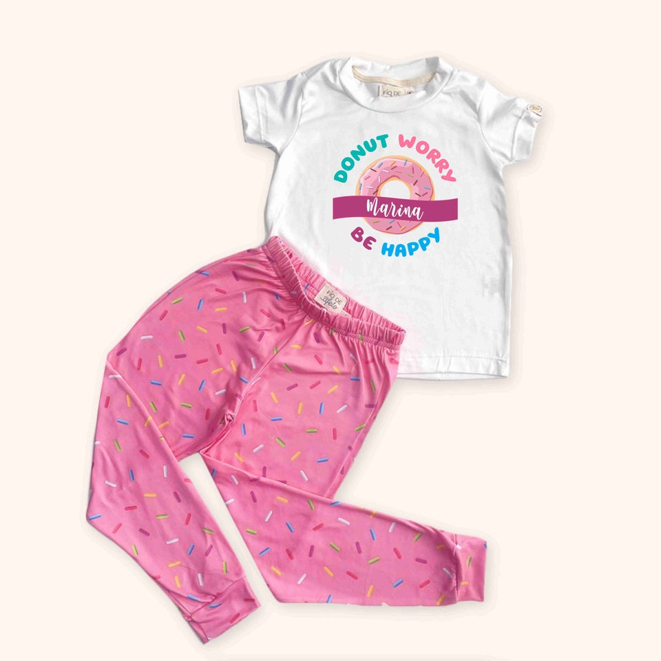 Pijama Infantil - Donut Worry