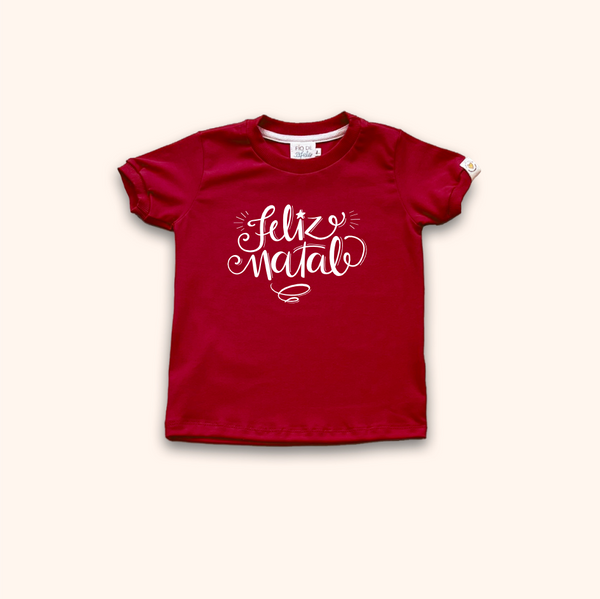 Camisa Infantil Natal Fio - Xmas