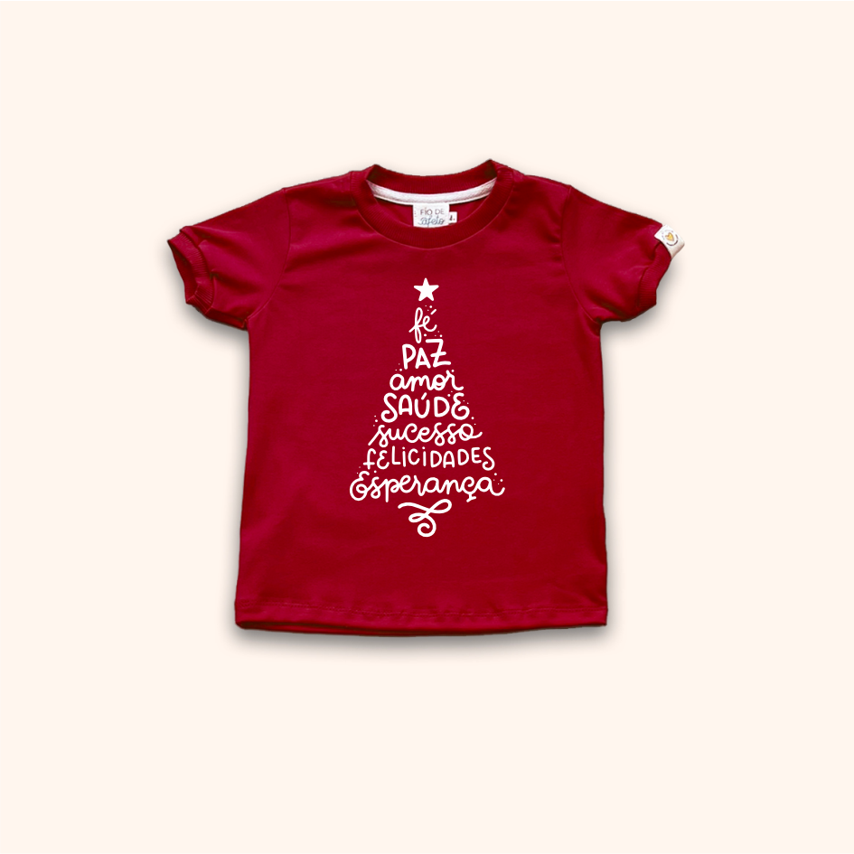 Camisa Infantil Natal Fio - Noel