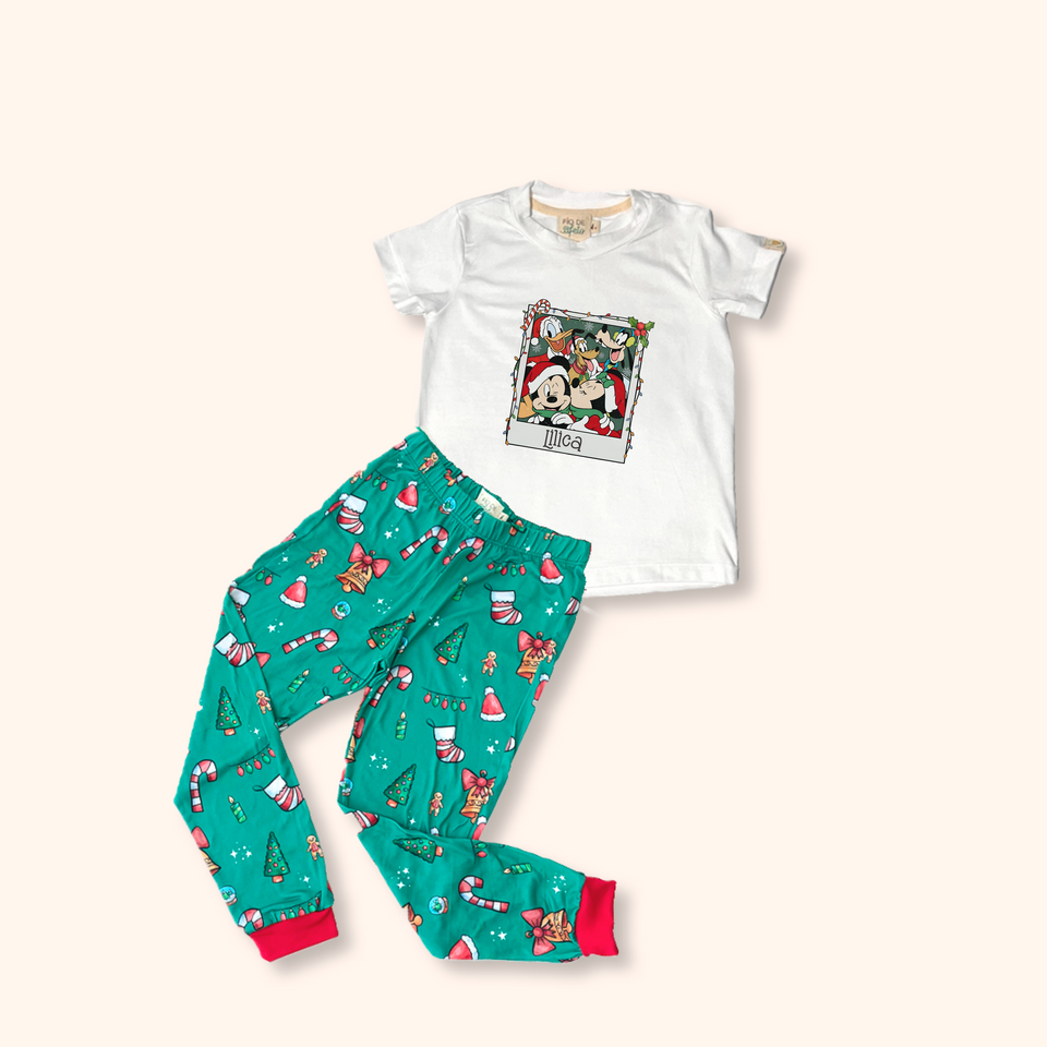 Pijama Infantil Natal Magic Dreams (Calça / Shorts)