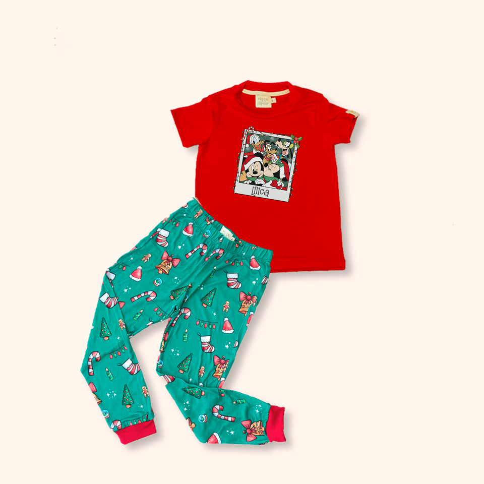 Pijama Infantil Natal Magic Dreams (Calça / Shorts)