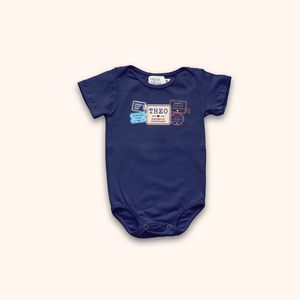 Body Bebê Selos de Afeto - Baby