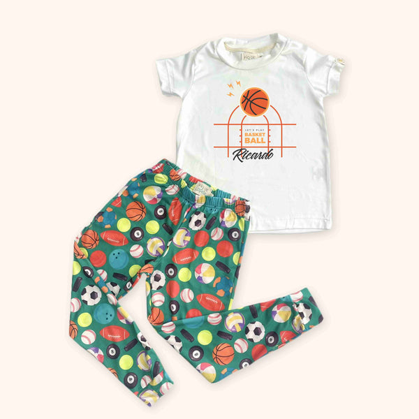 Pijama Infantil - Basketball Time