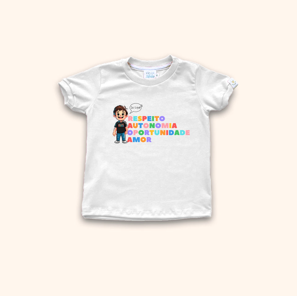 Camisa Infantil - Respeito