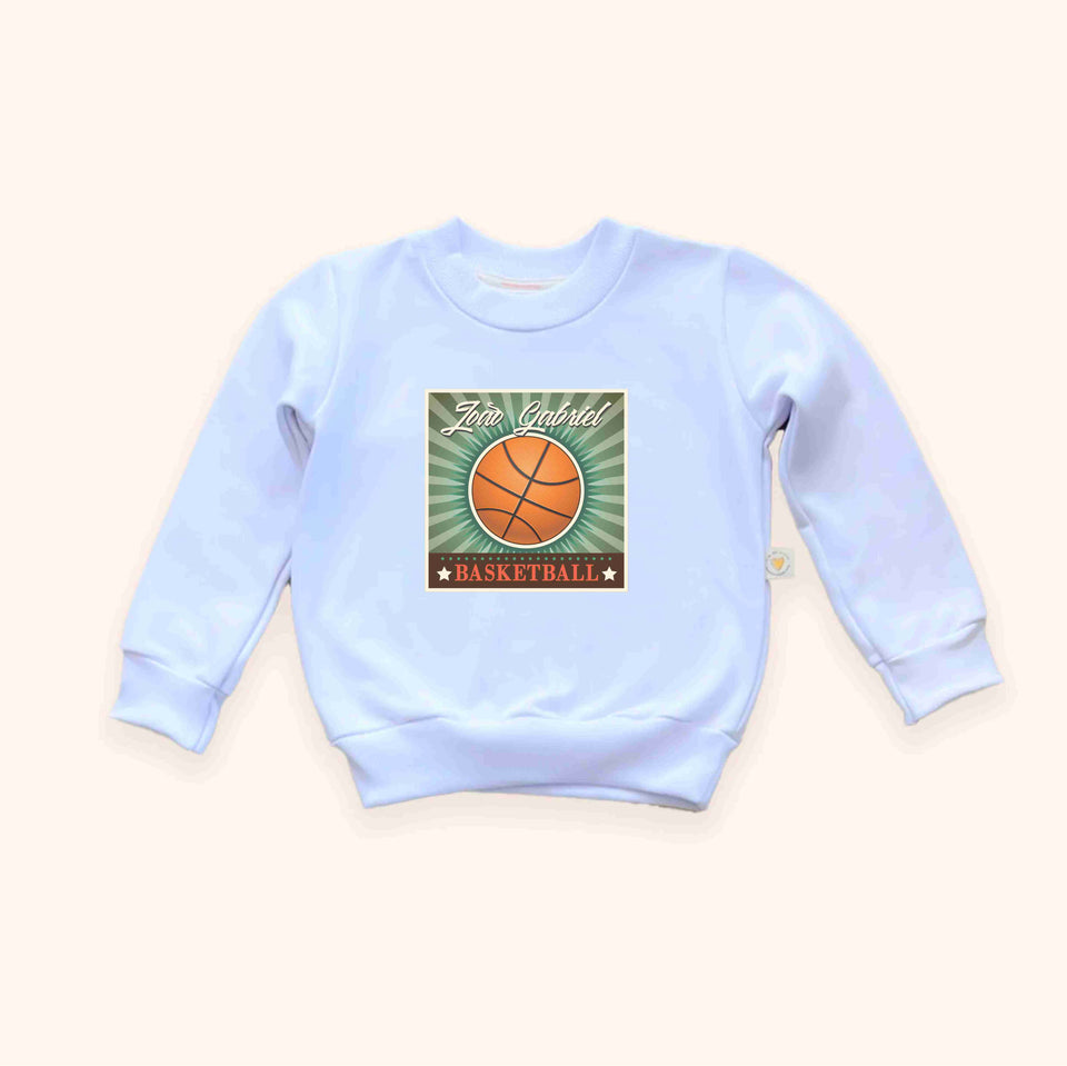 Moletom Infantil - Basketball