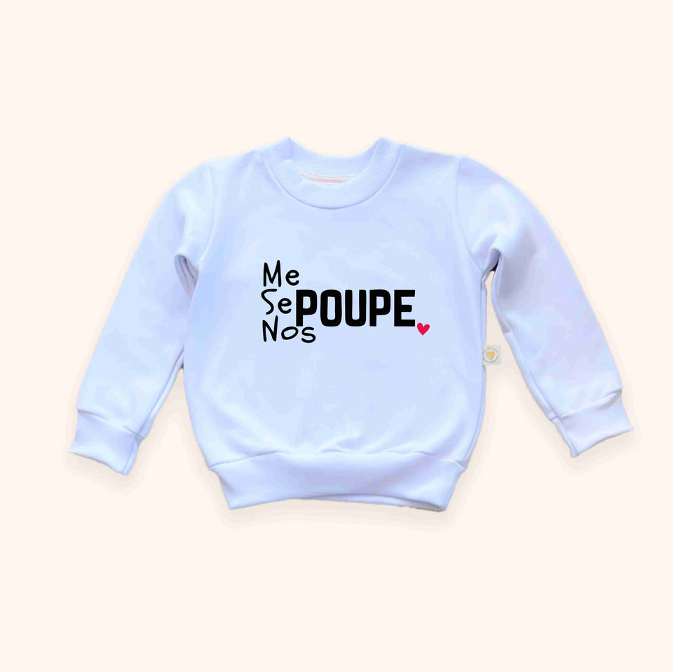 Moletom Infantil - Me Poupe