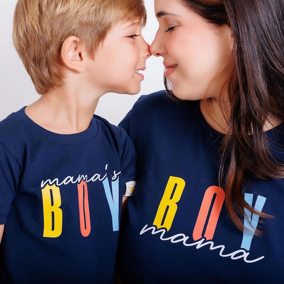 Camisa Infantil Mães Mama's Boy