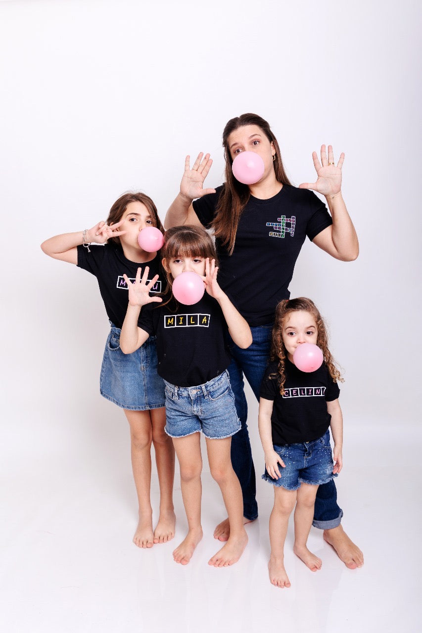 Camisa Infantil Mães Cruzadinha