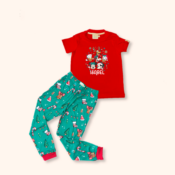 Pijama Infantil Natal Magic Days (Calça / Shorts)