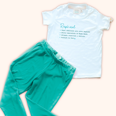 Pijama Adulto Características (Verde)