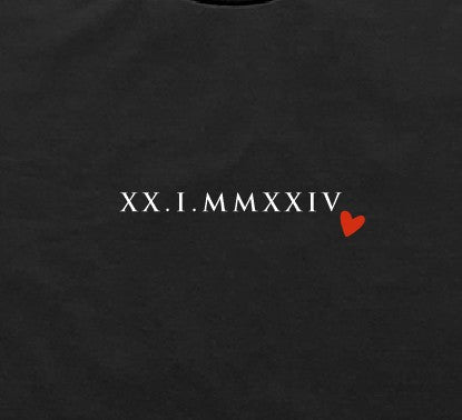 Camisa Premium - Personalizada c/ Data de Namoro