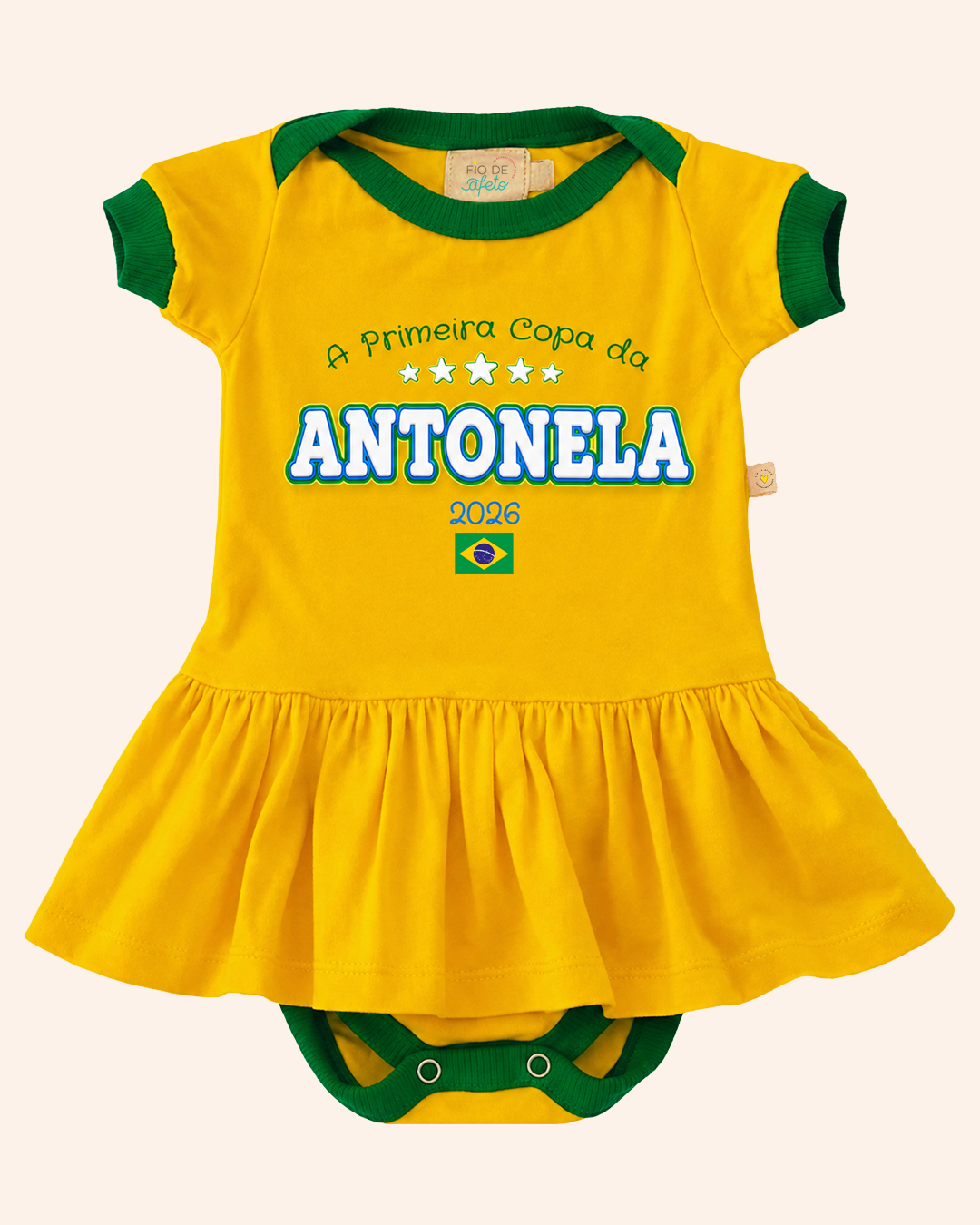 Body de Bebê do Brasil - A Primeira Copa | Copa do Mundo 2026