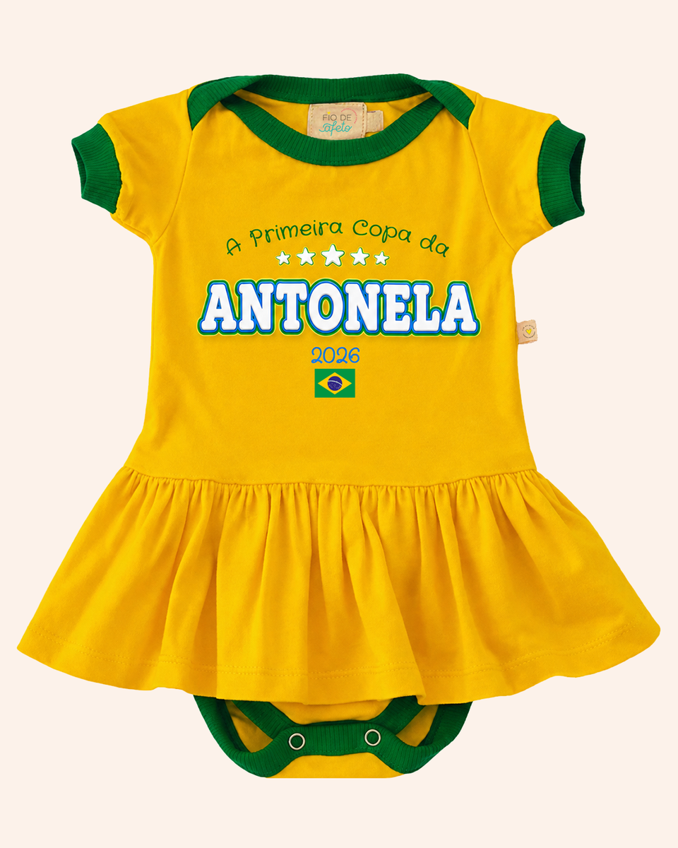 Body de Bebê do Brasil - A Primeira Copa | Copa do Mundo 2026