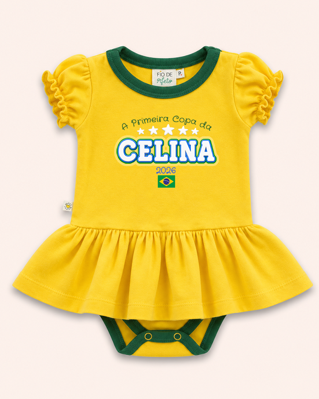 Body de Bebê do Brasil - A Primeira Copa | Copa do Mundo 2026