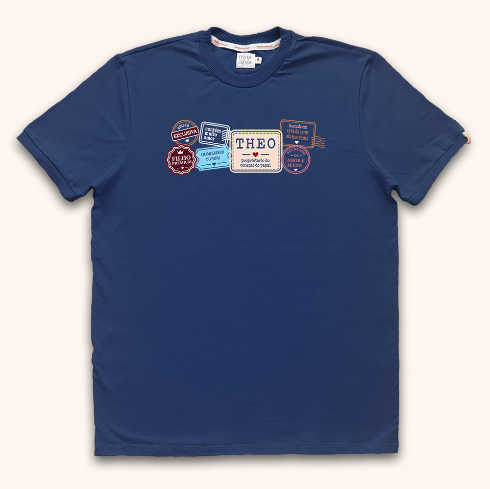 Camisa Filho - Selos de Afeto | Dia dos Pais 2026