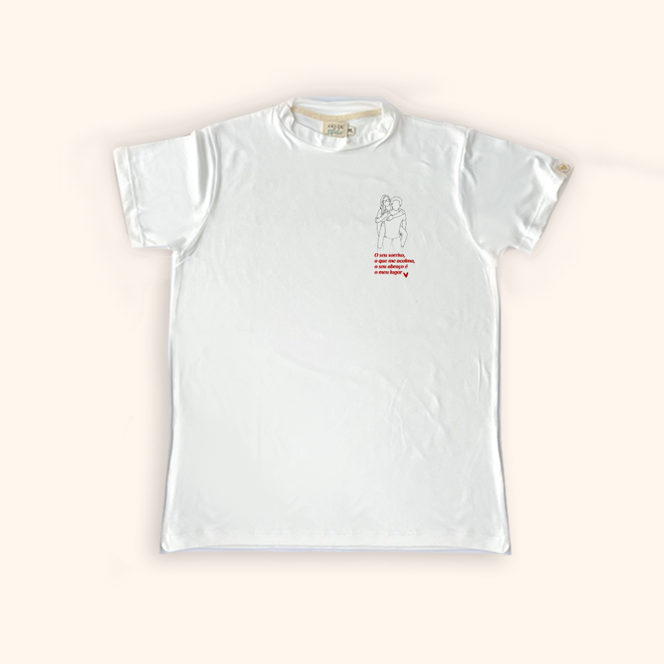 Kit Conforto Line Art - 2 Camisas + 2 Canecas