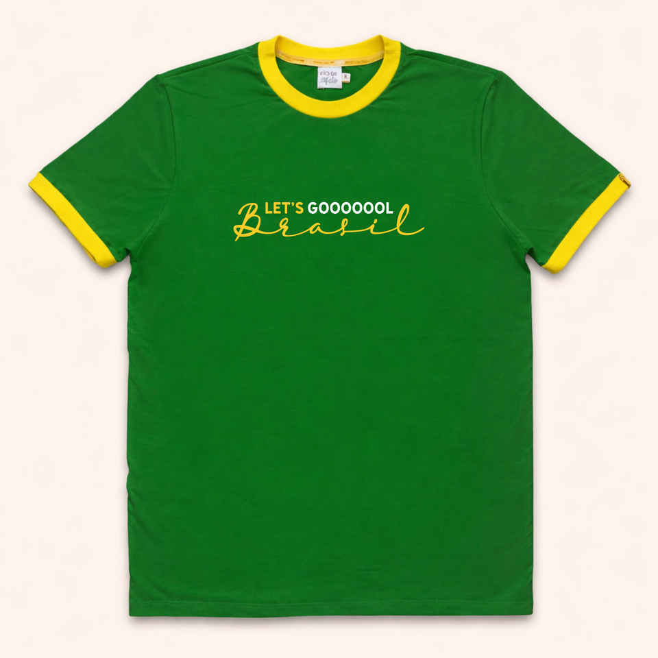 Camisa Básica - Let's Gol Brasil | Copa do Mundo 2026