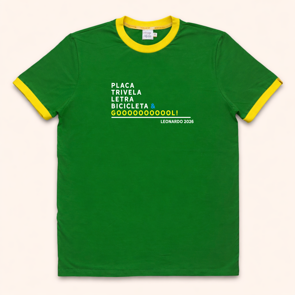 Camisa Básica - Eu Quero Ver Gol | Copa do Mundo 2026