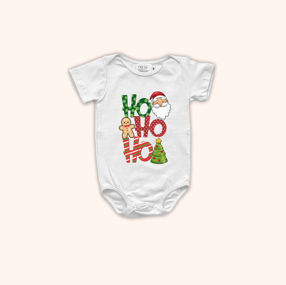 Body BABY de Natal - Hohoho