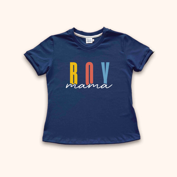 Camisa Baby Look Mães Boy Mama