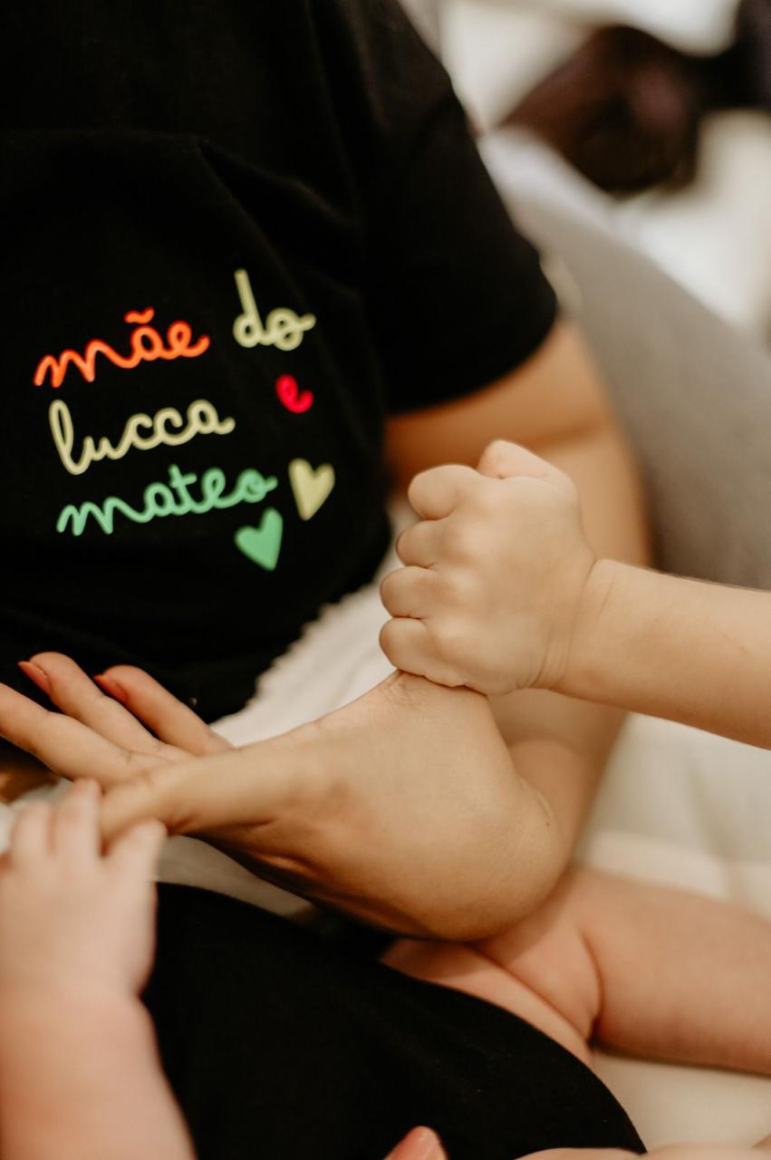 Camisa Infantil Mães Neon